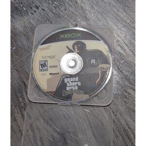 GTA Grand Theft Auto San Andreas Xbox Game - CD Only - Open World Action